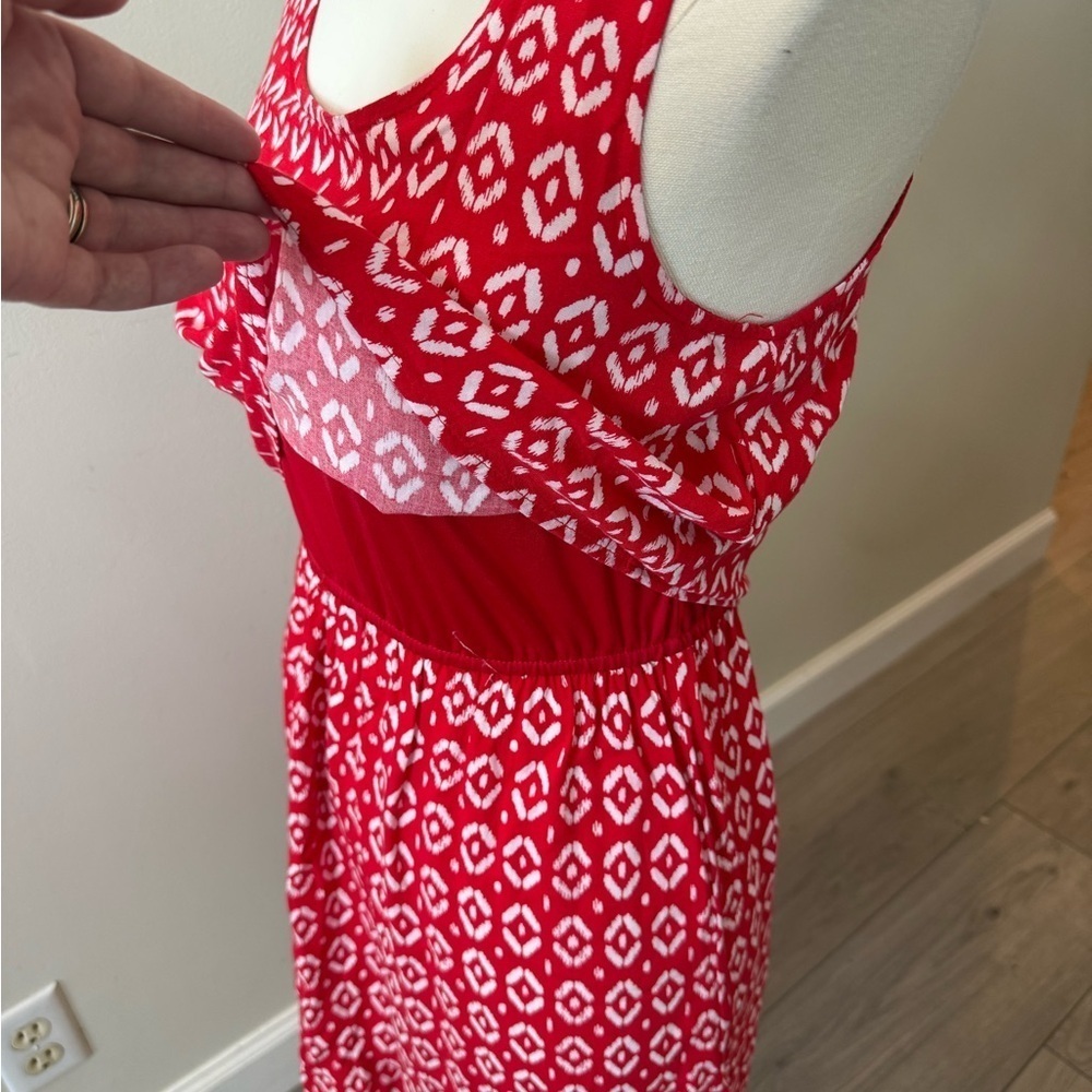 The Faded Glory Red and White Dress - Picture 3 of 5